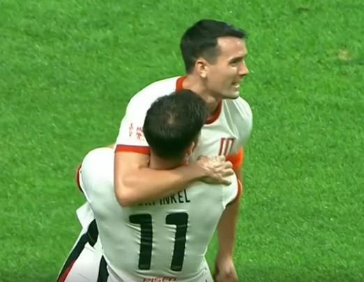 中超第22轮跑动榜：周定洋12635米榜首，刘祝润12285米第二