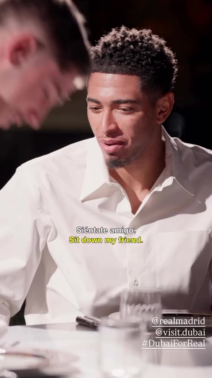 开云体育下载-巴尔韦德社媒晒与贝林厄姆合拍的广告，宣传迪拜旅游